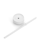 The Cold Lid + Straw