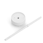 The Cold Lid + Straw